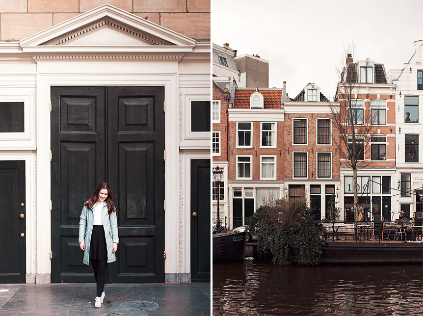 Vackra hus i Amsterdam