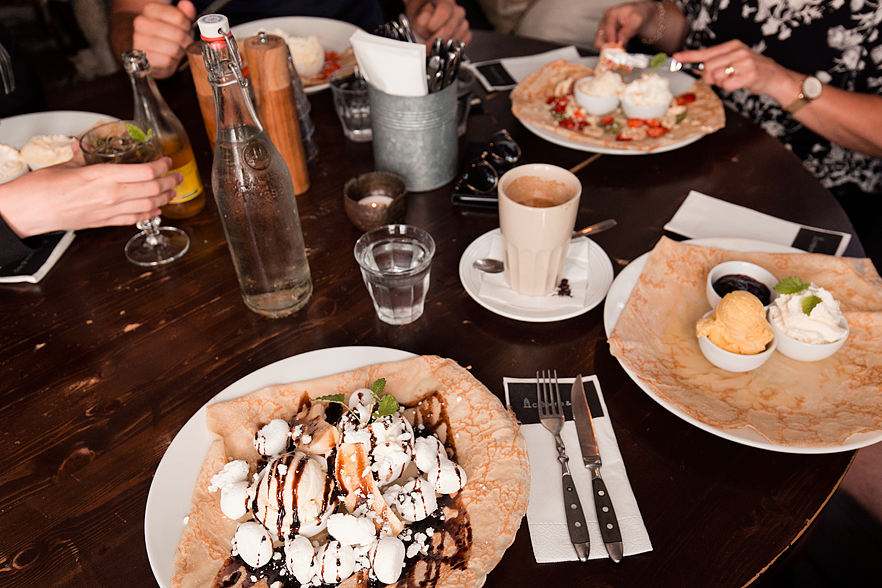 Crêpes i Visby