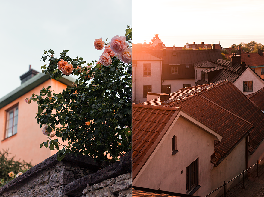 Kvällspromenad i Visby