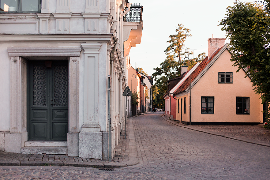 Kvällspromenad i Visby