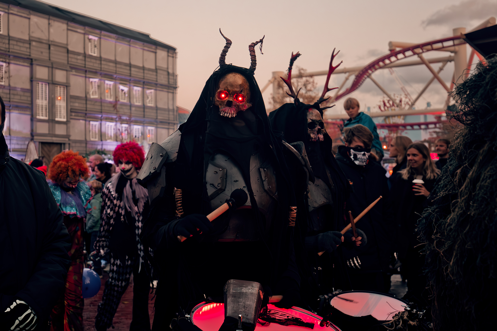 Monsterparad på Halloween på Gröna Lund