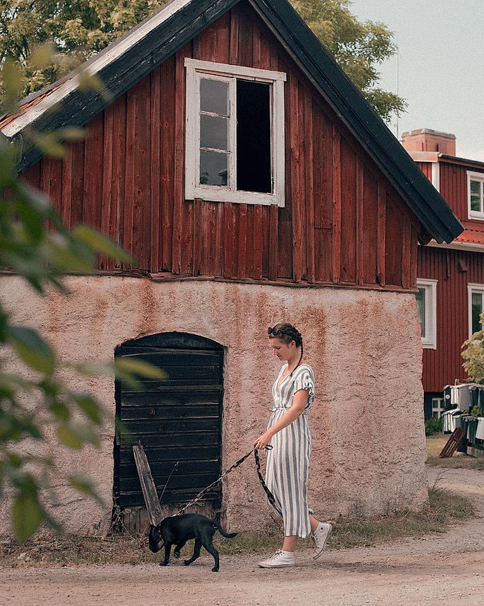 Söta hus i Landsort​