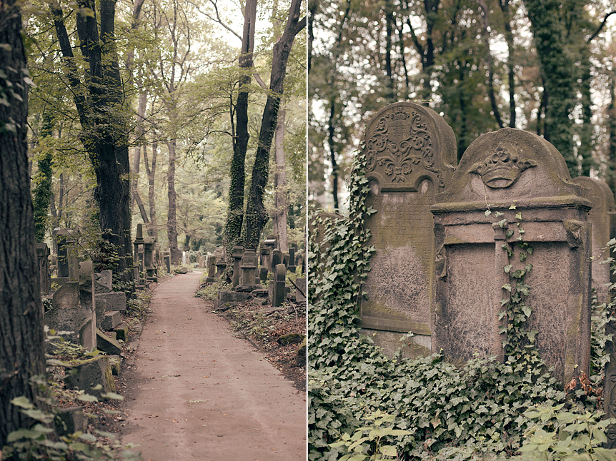 Den nya judiska kyrkogården i Kazimierz