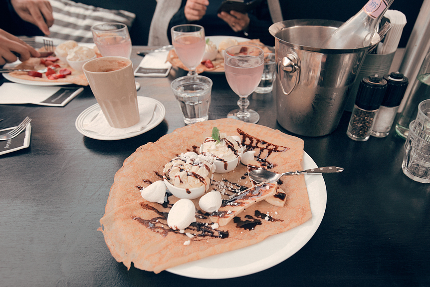 Middag på Crêperie & Logi​