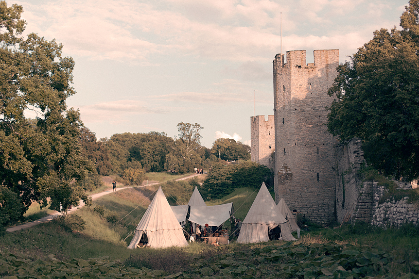 Medeltidsmarknad i Visby