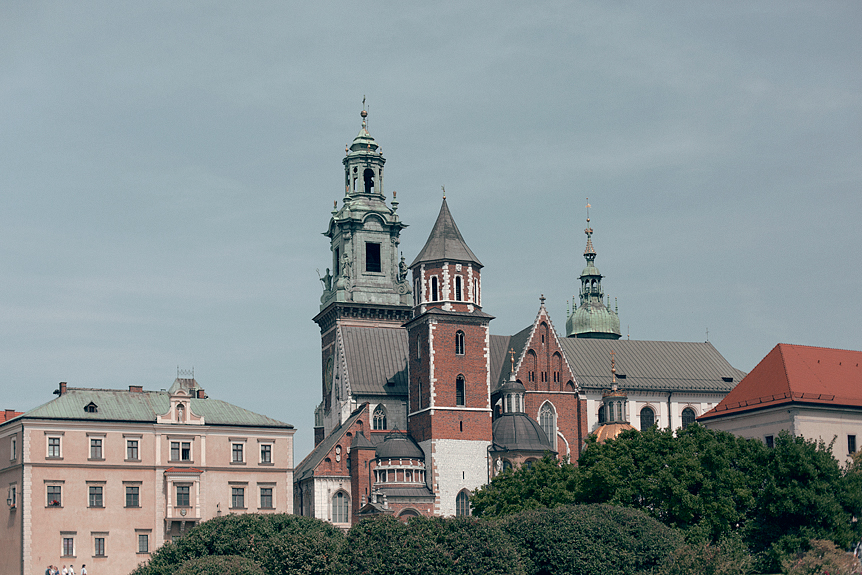 Slottet Wawel i Kraków