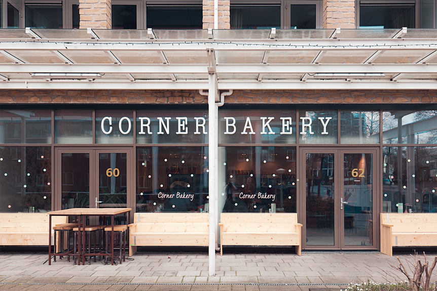Resedagbok Amsterdam: Corner Bakery