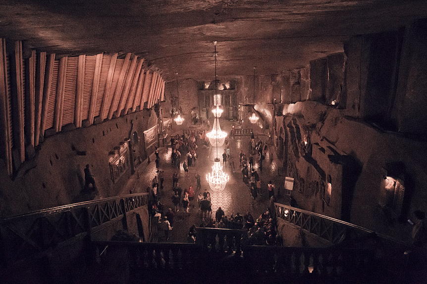 Saltgruvan i Wieliczka