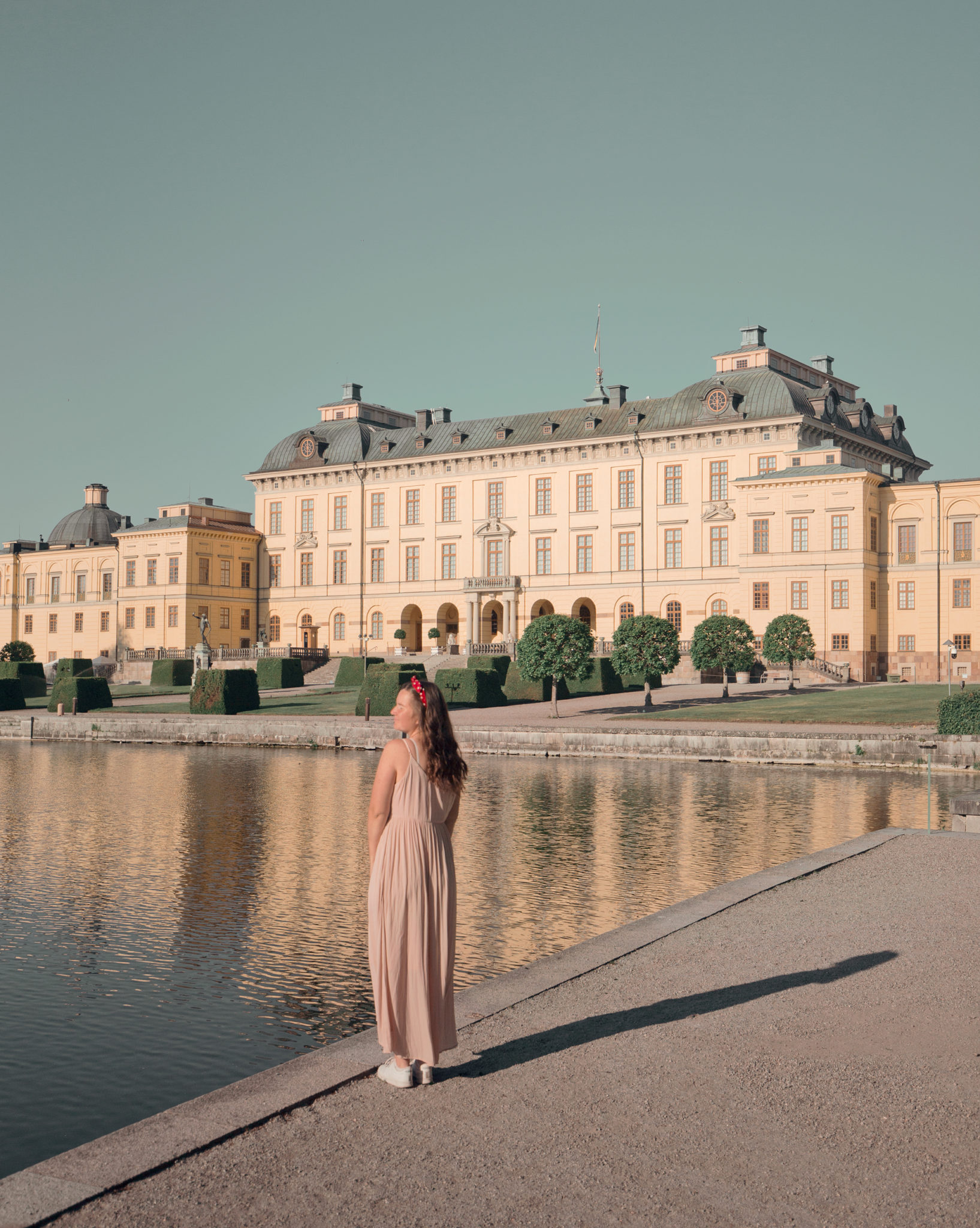 Instagramvänliga Drottningholms slott i Stockholm