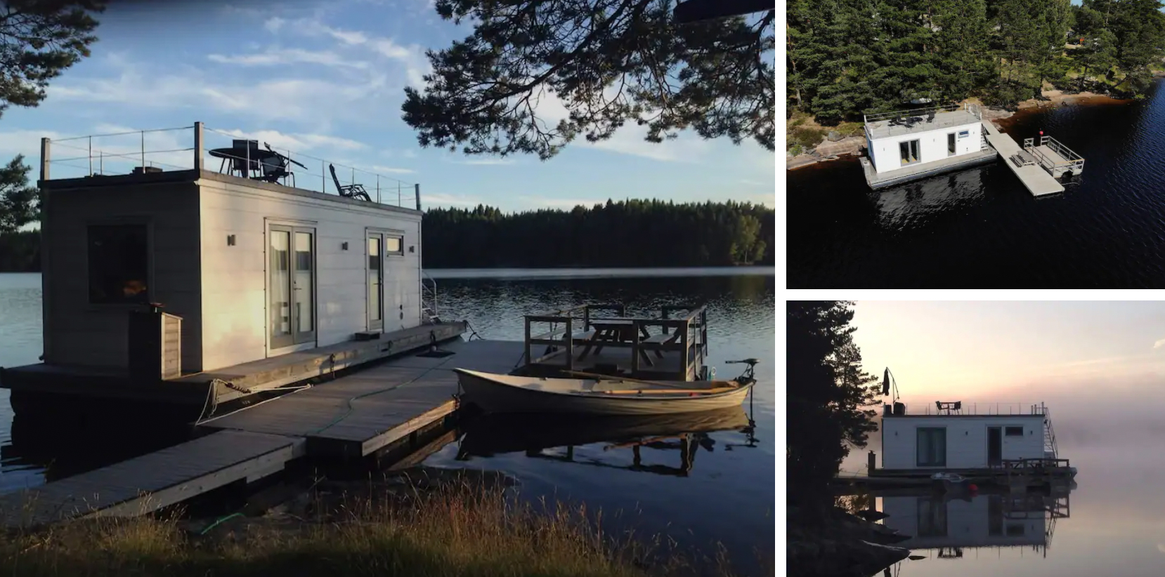 Husbåt i Värmland med plats för 4 personer