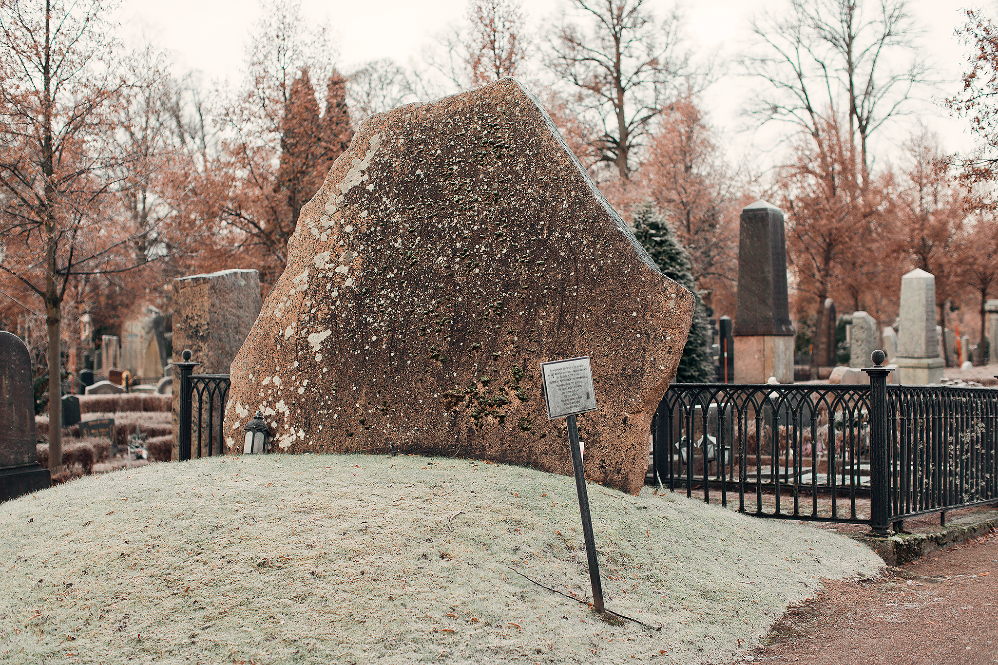 Gamla kyrkogården i Uppsala​