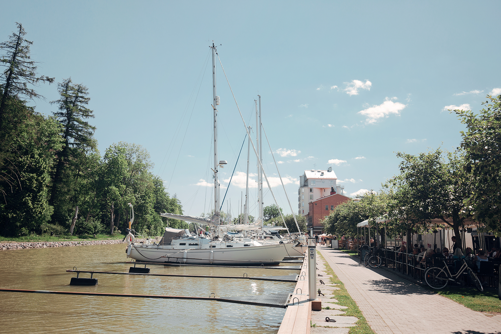 Midsommar i Söderköping - Lunch vid Göta Kanal