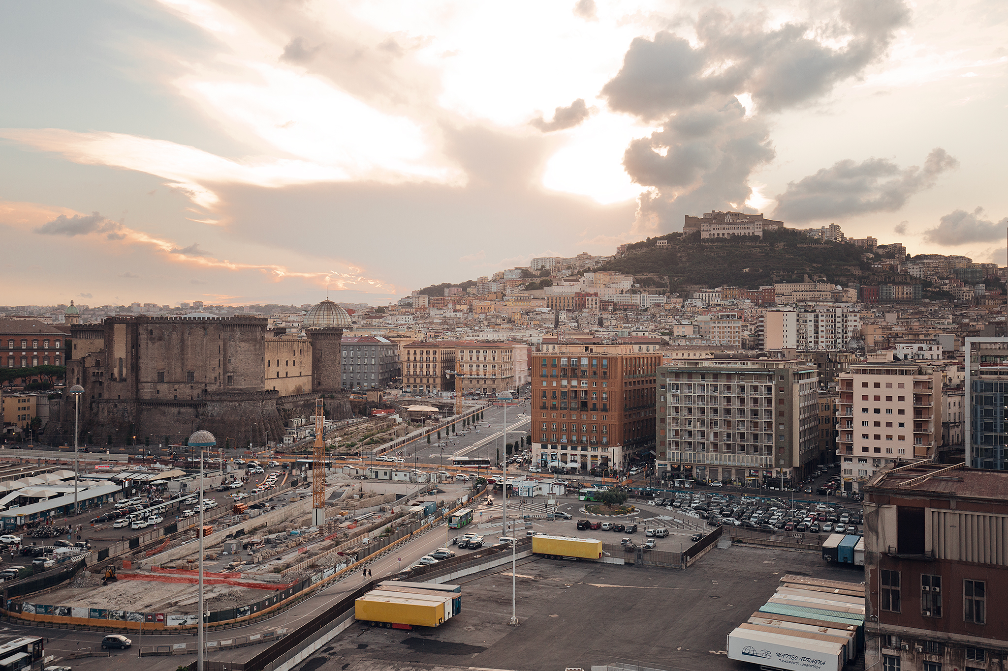Utsikt över Neapel från Wonder of the Seas