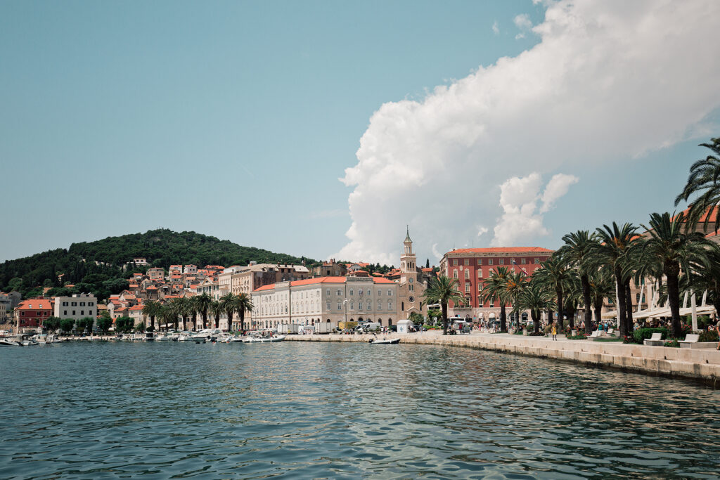Strandpromenaden i Split