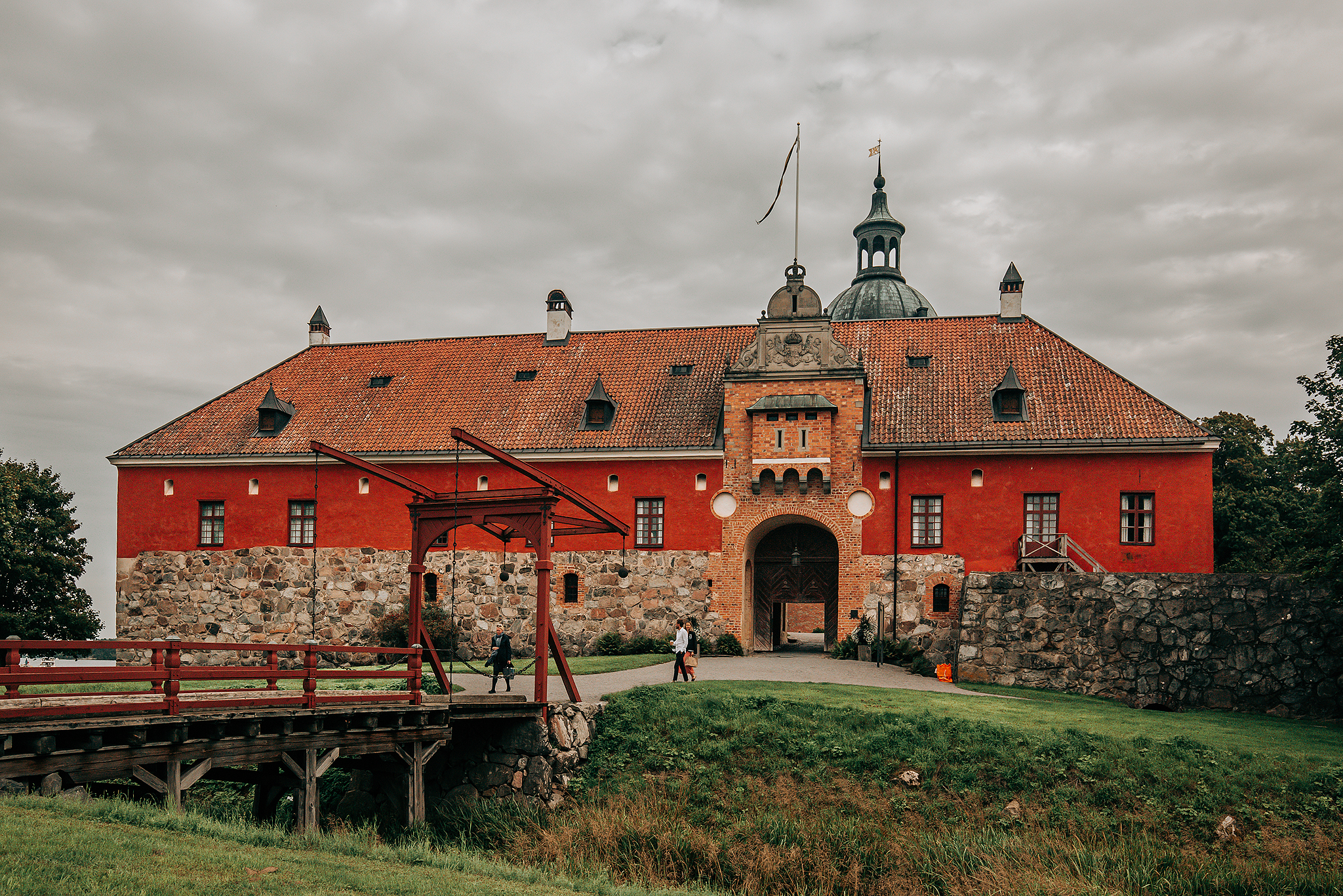 Promenad runt Gripsholms slott