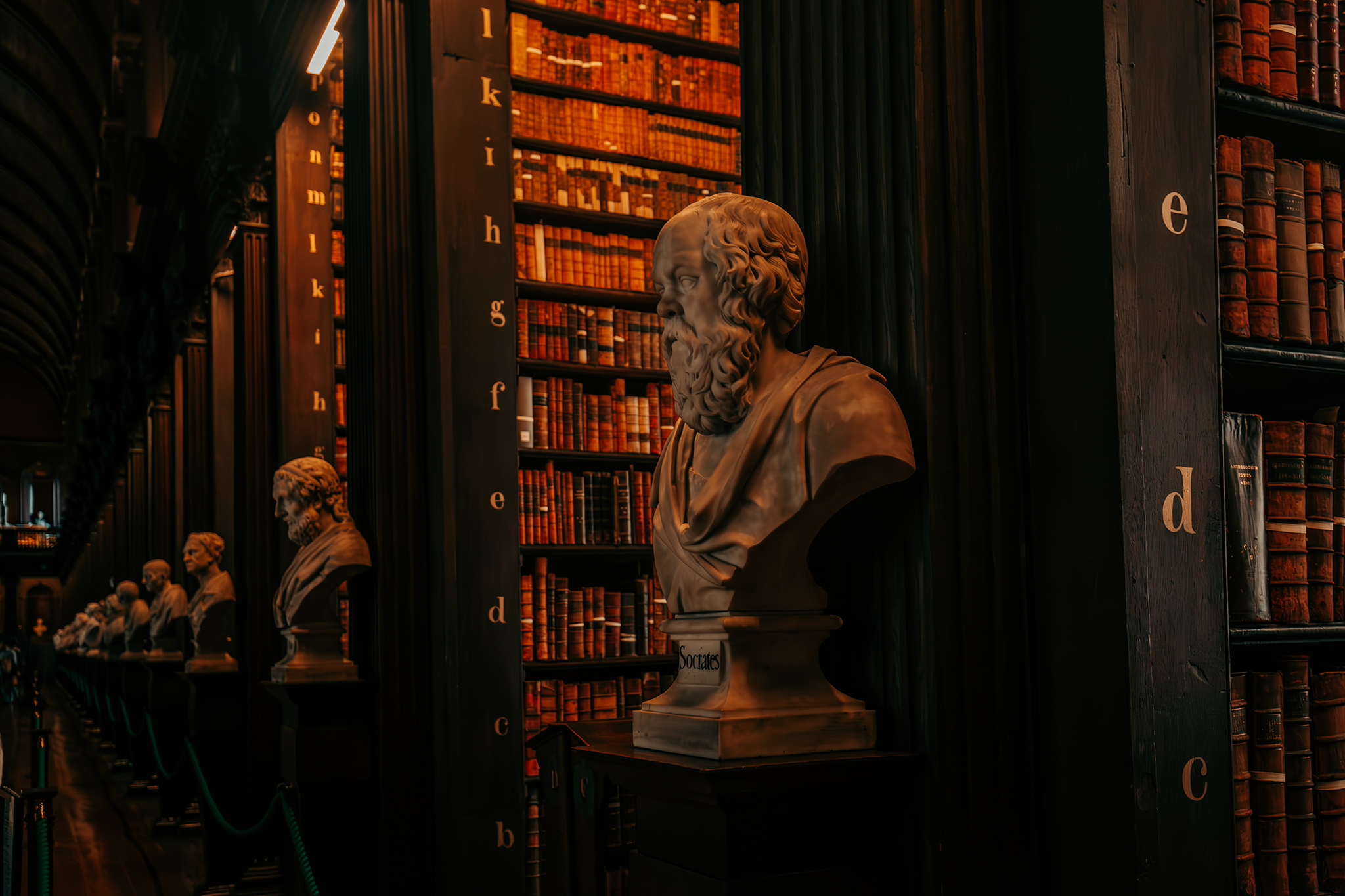 Biblioteket på Trinity College​