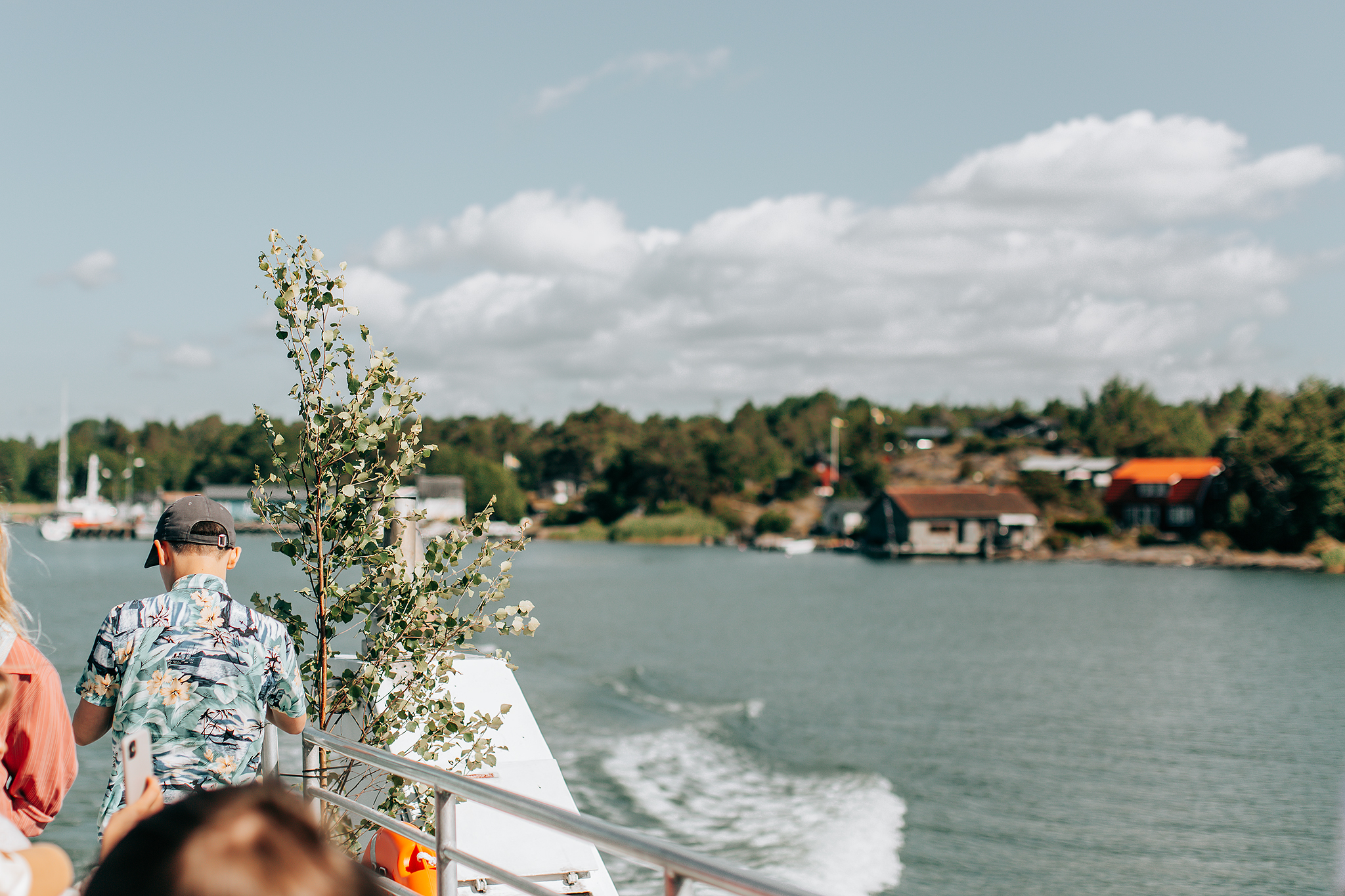 Båt från Ankarudden till Landsort