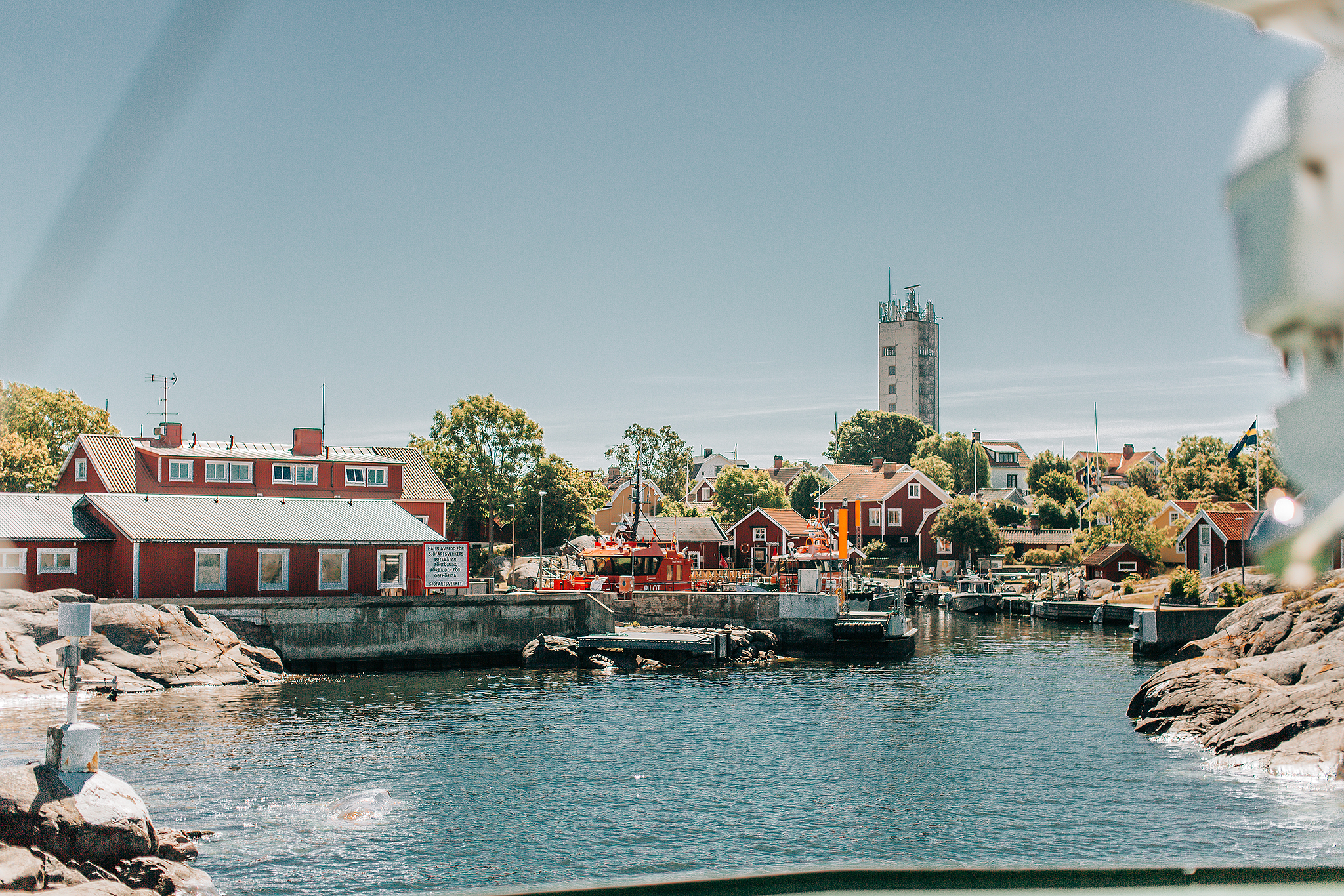 Båt från Ankarudden till Landsort