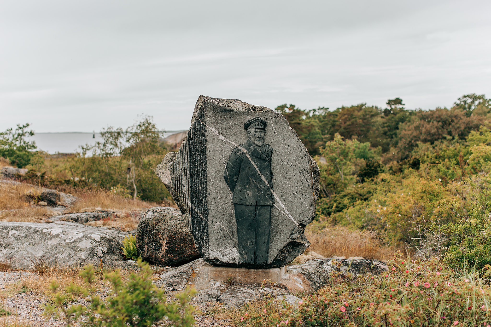 Minnesmonument på Landsort