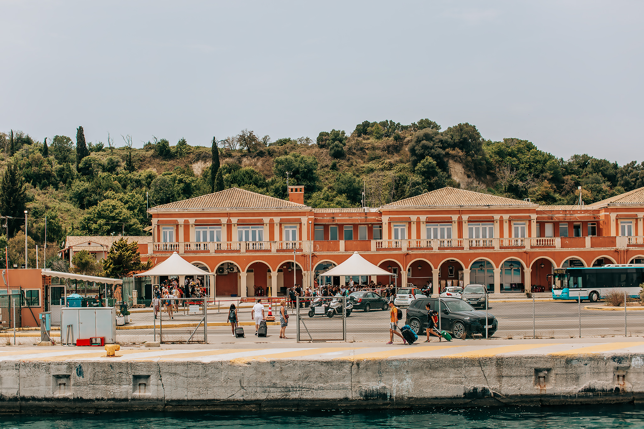 Färja från Korfu till Saranda i Albanien