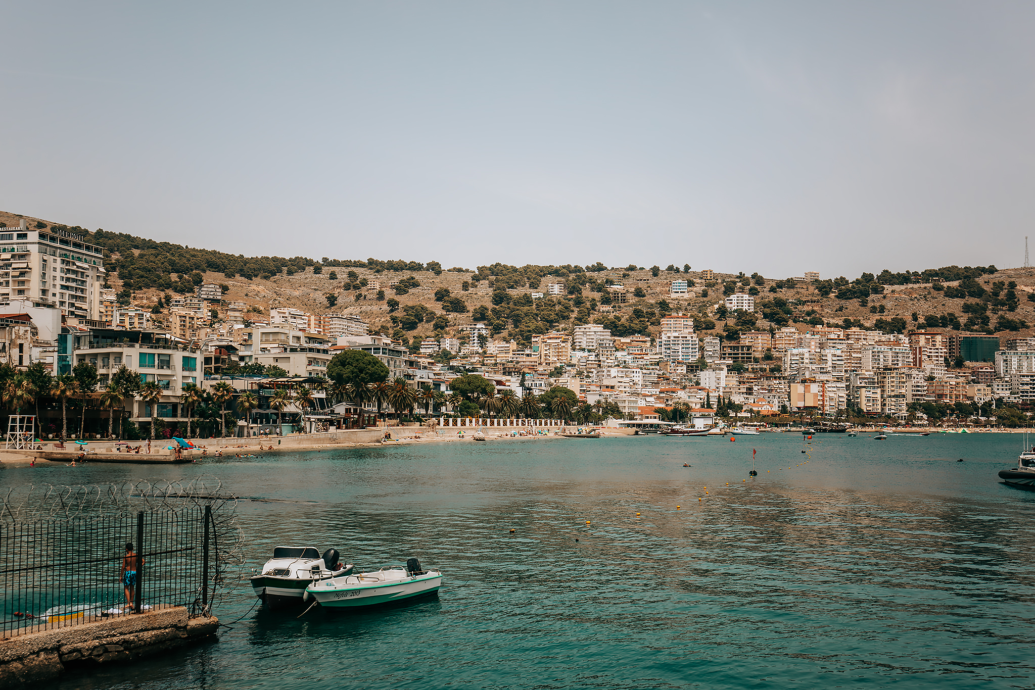 Hamnen i Saranda​