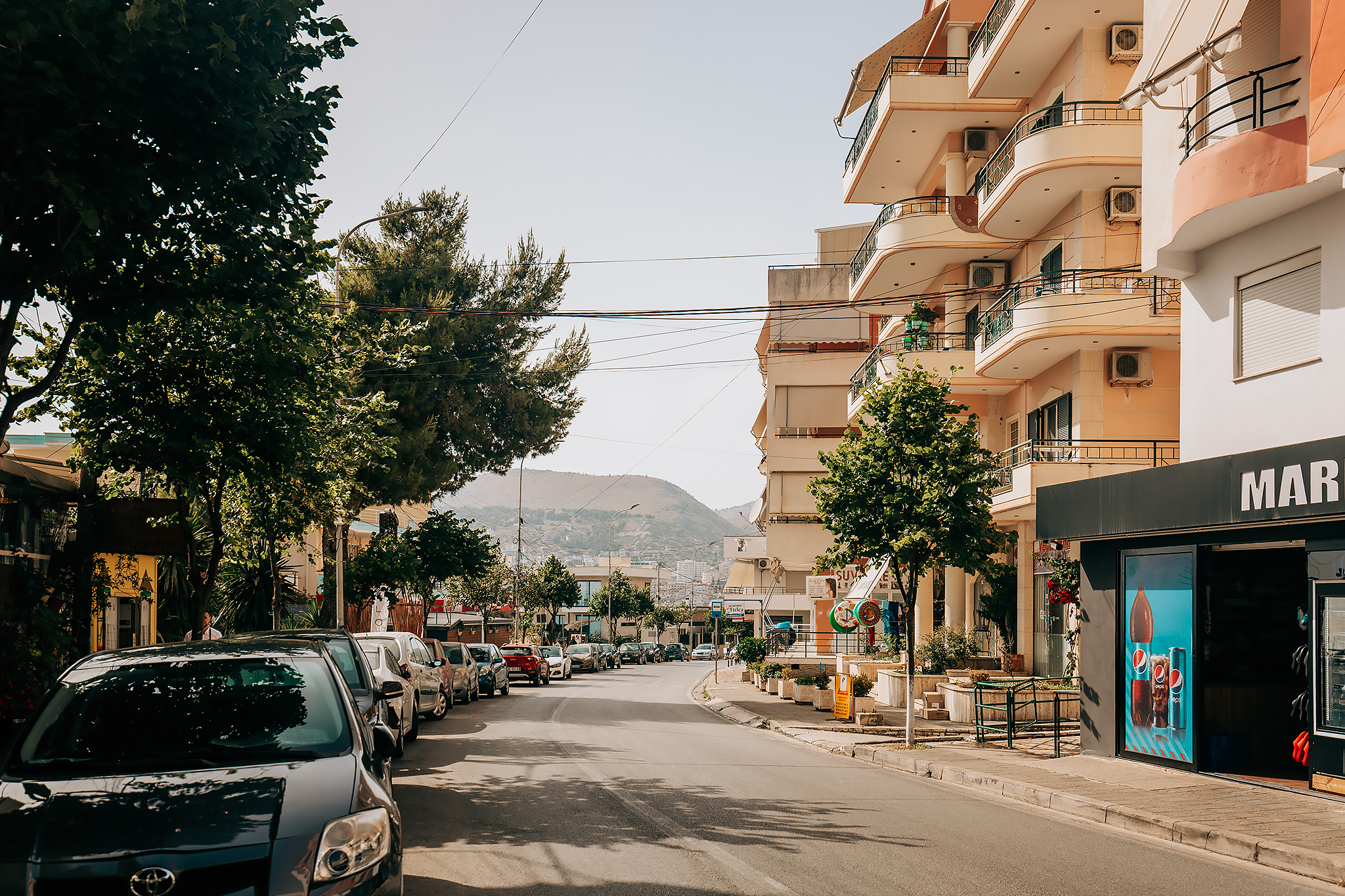 Shoppingutbudet i Saranda​