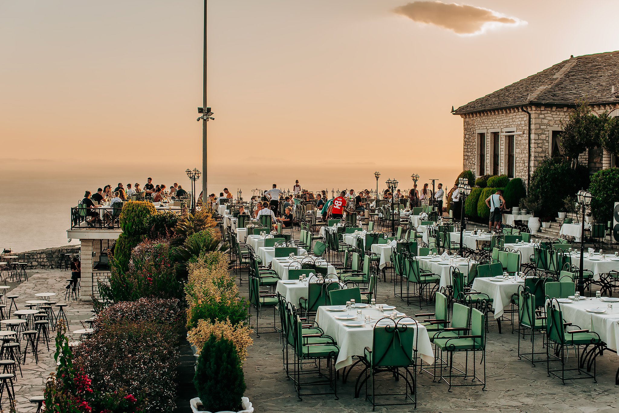 Restaurangen vid Kalaja e Lëkurësit​