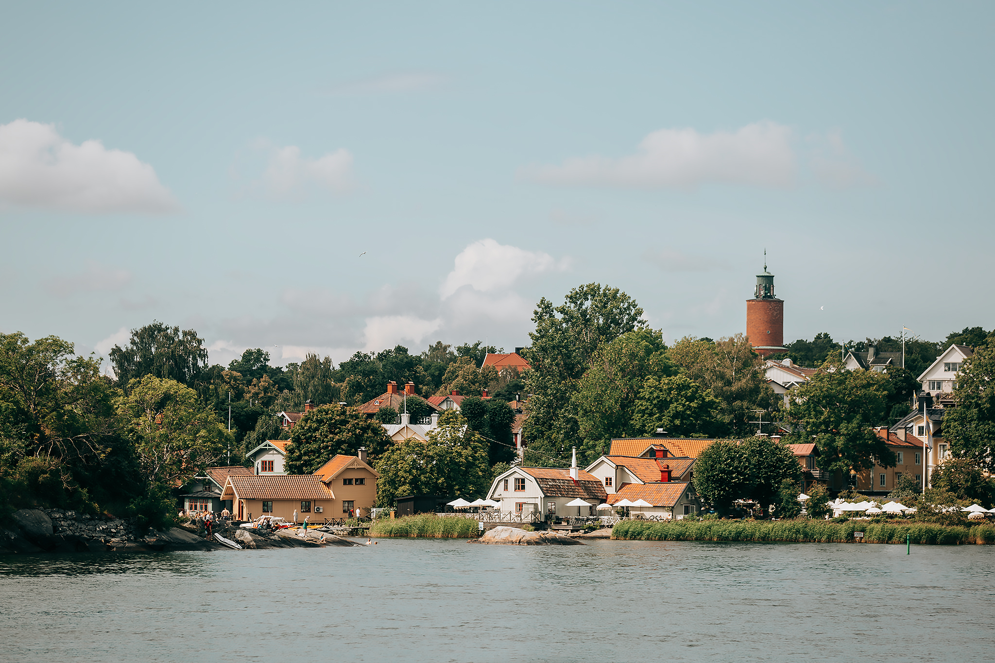 Vaxholm och Vaxholms kastell​