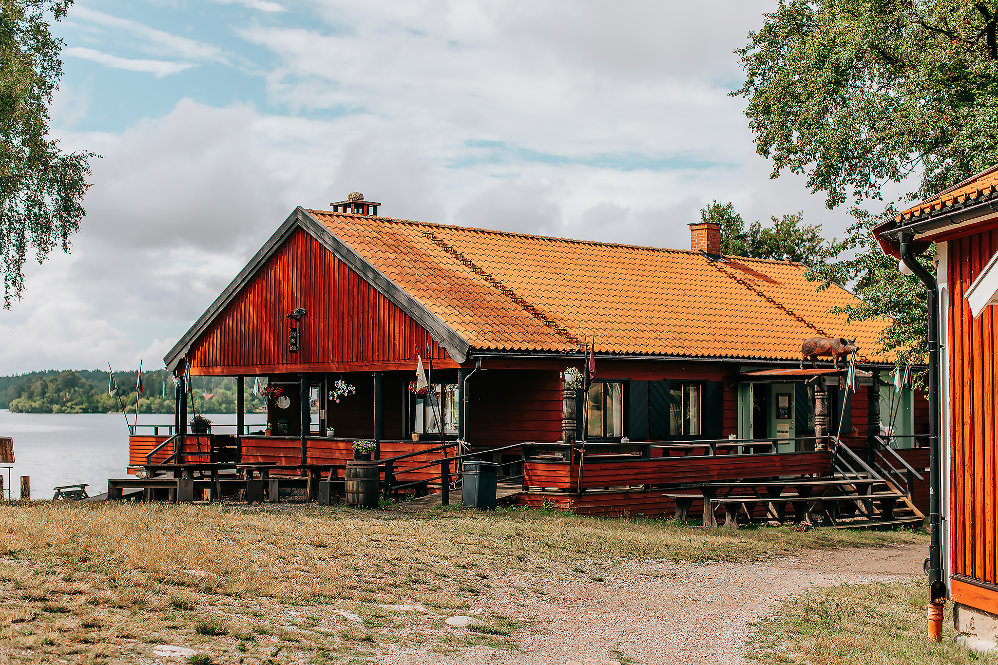 Lunch på restaurang Särimner