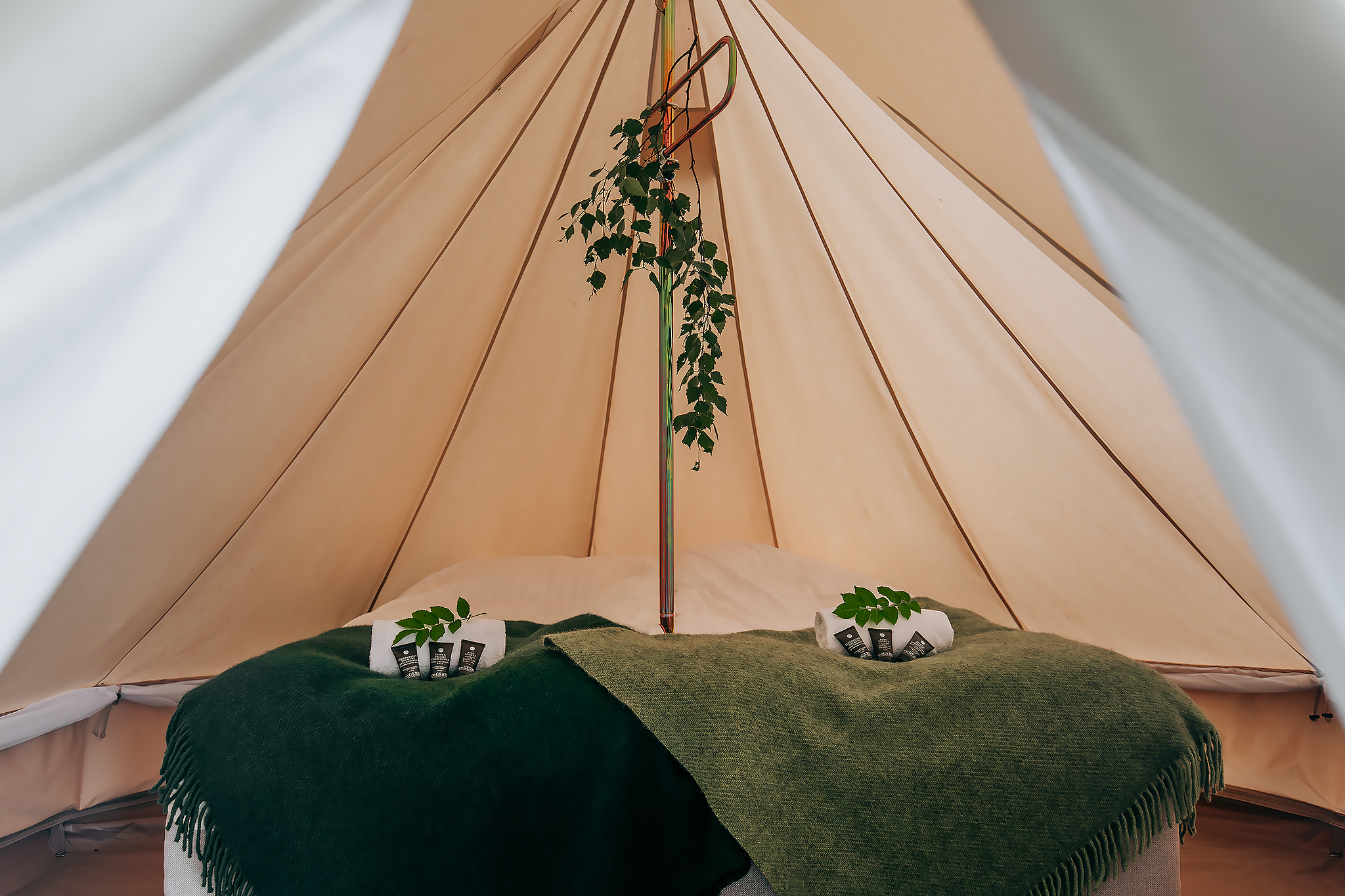 Glamping på världsarvet Birka​