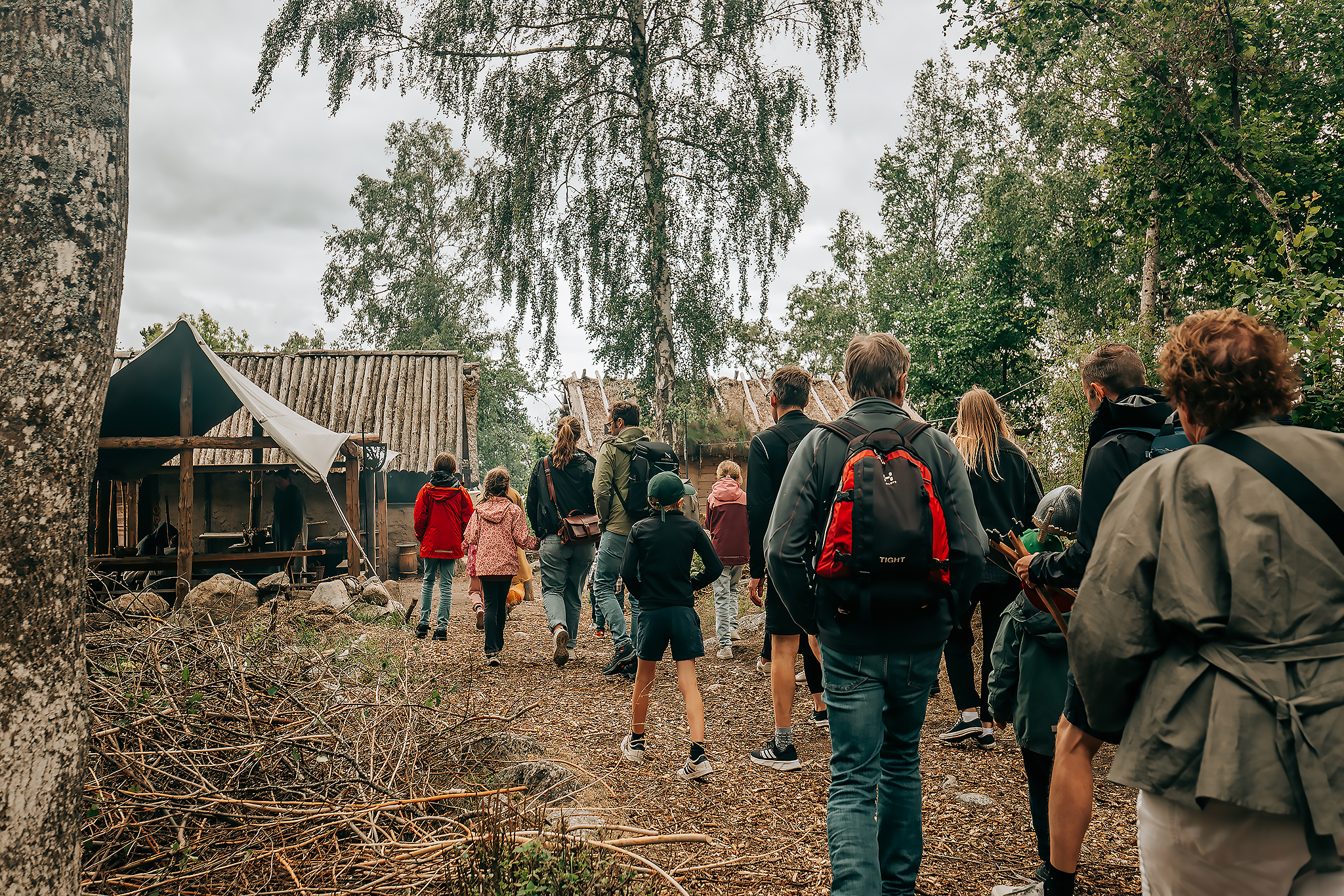 Barnvänlig guidning på Birka​