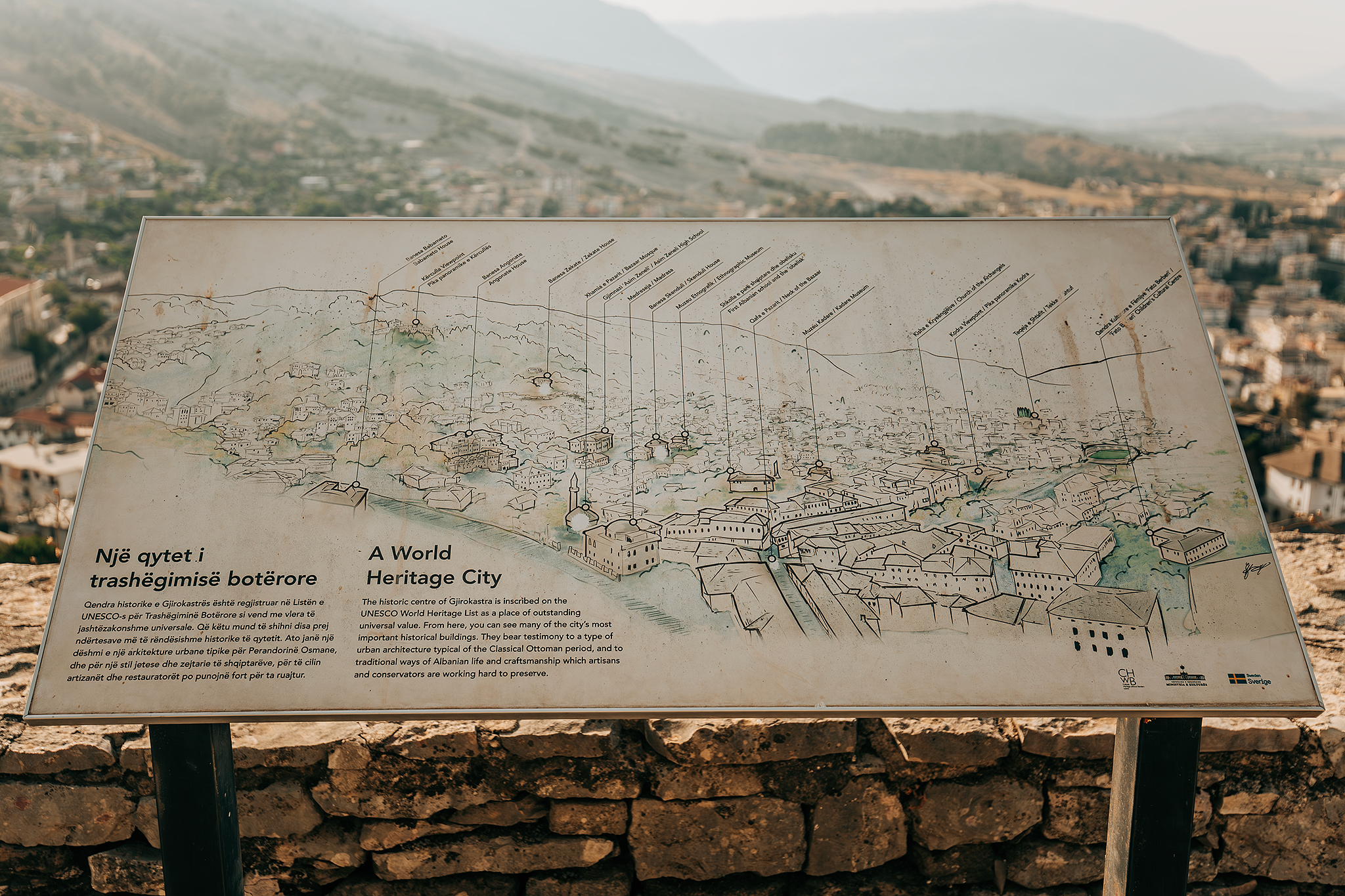 Kalaja e Gjirokastrës - Slottet i Gjirokastër​