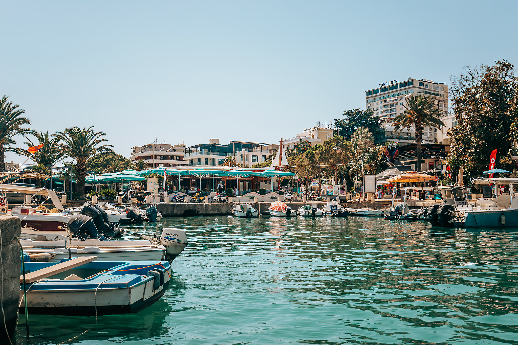 Båtutflykt i Saranda