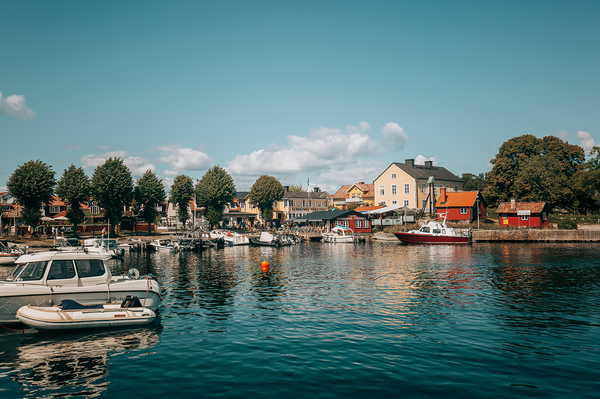 Hamnen i Sandhamn​