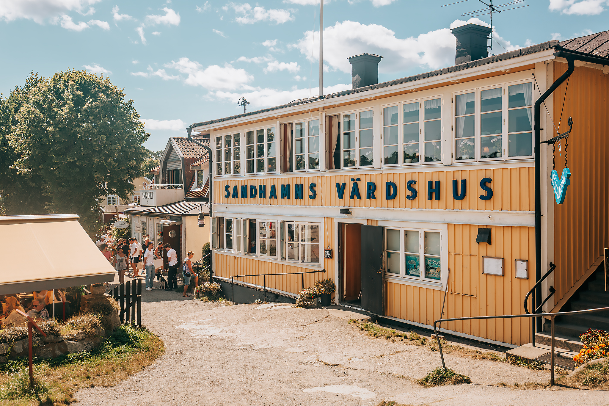 Hamnen i Sandhamn​