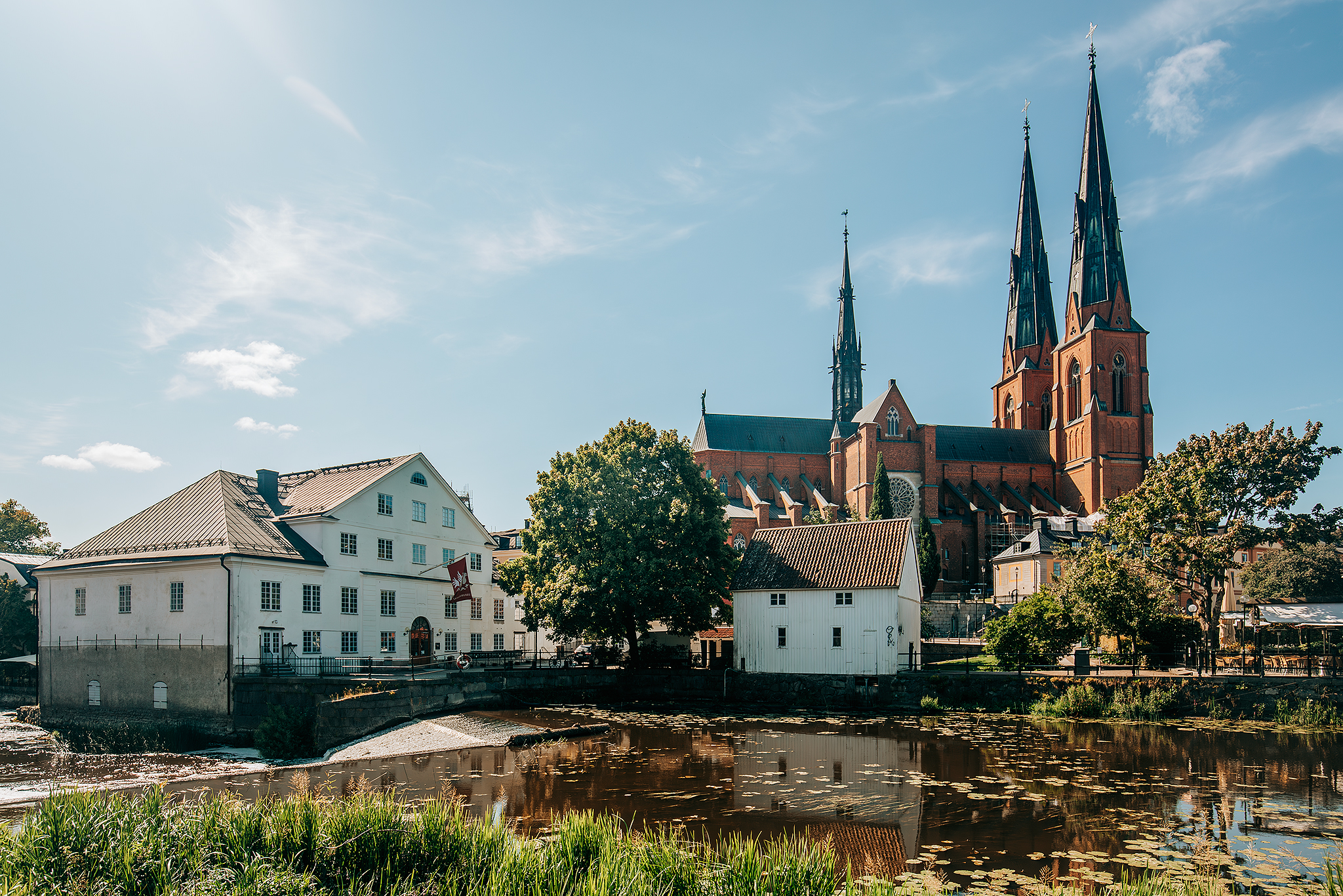 Fyrisån i Uppsala​