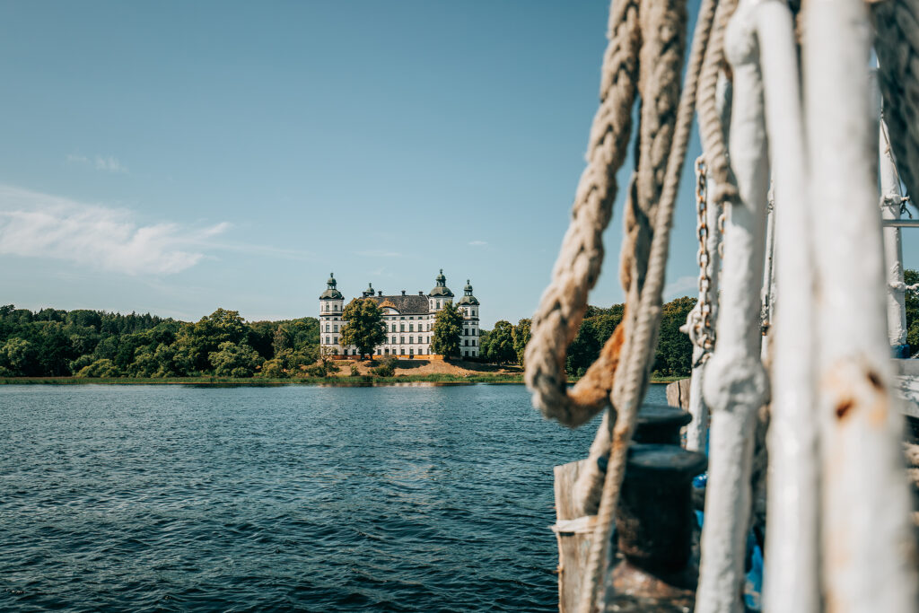 Skokloster slott på Skoklosterhalvön​