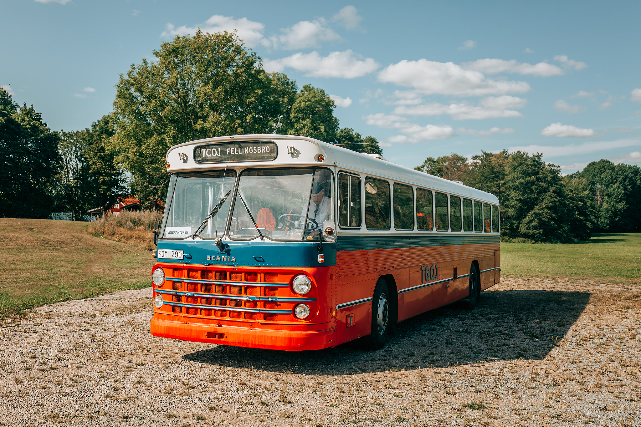 Veterantur med buss från 1968​