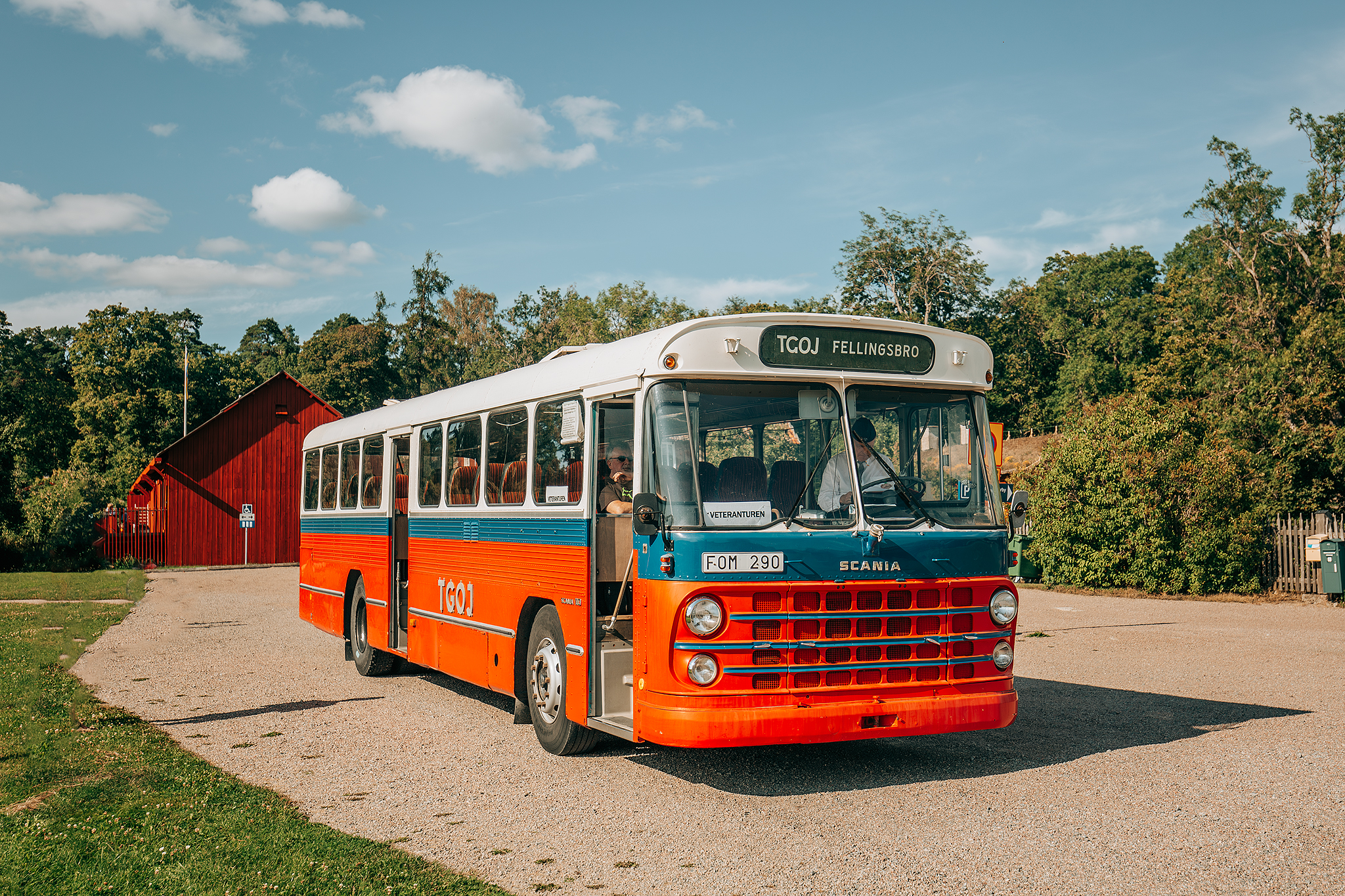 Veterantur med buss från 1968​