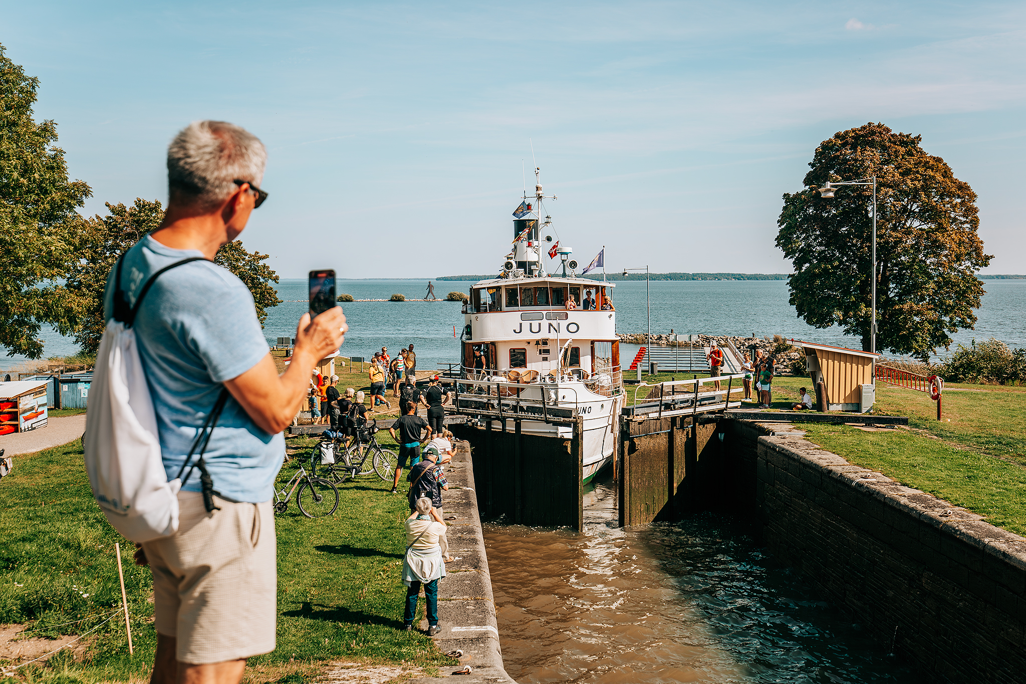 Carl Johans slusstrappa i Berg​