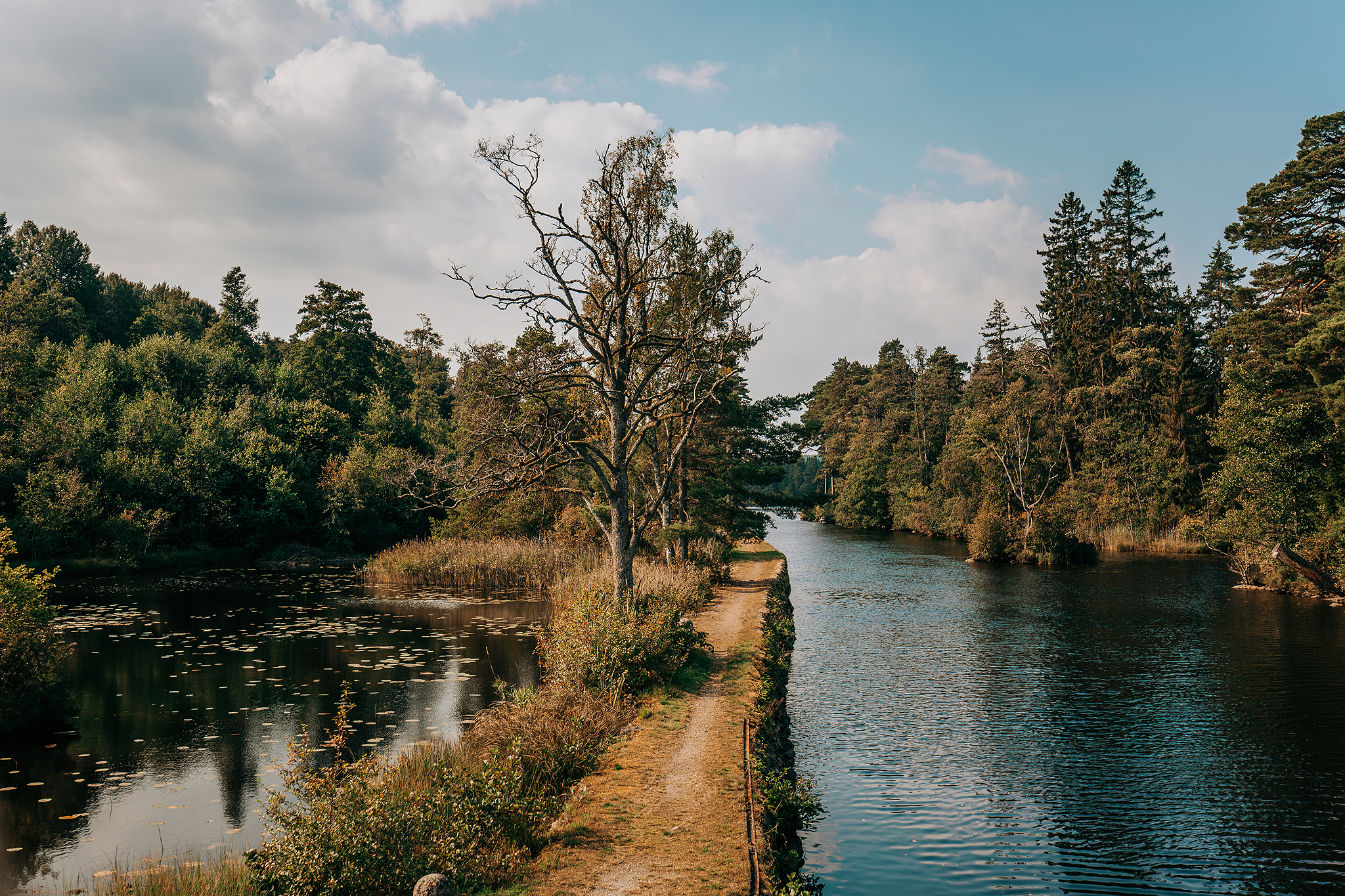 Spetsnäskanalen på Göta kanal​