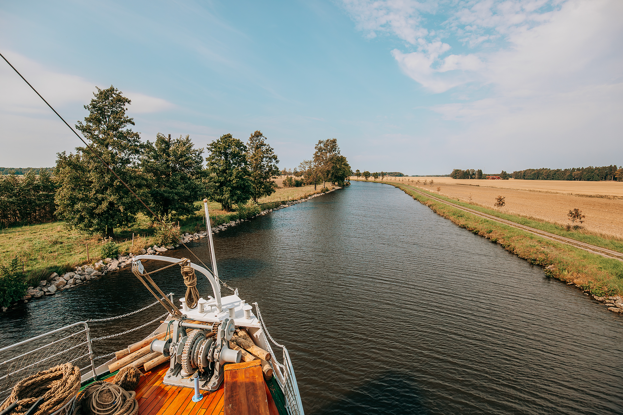 Eftermiddagfika ombord M/S Juno​