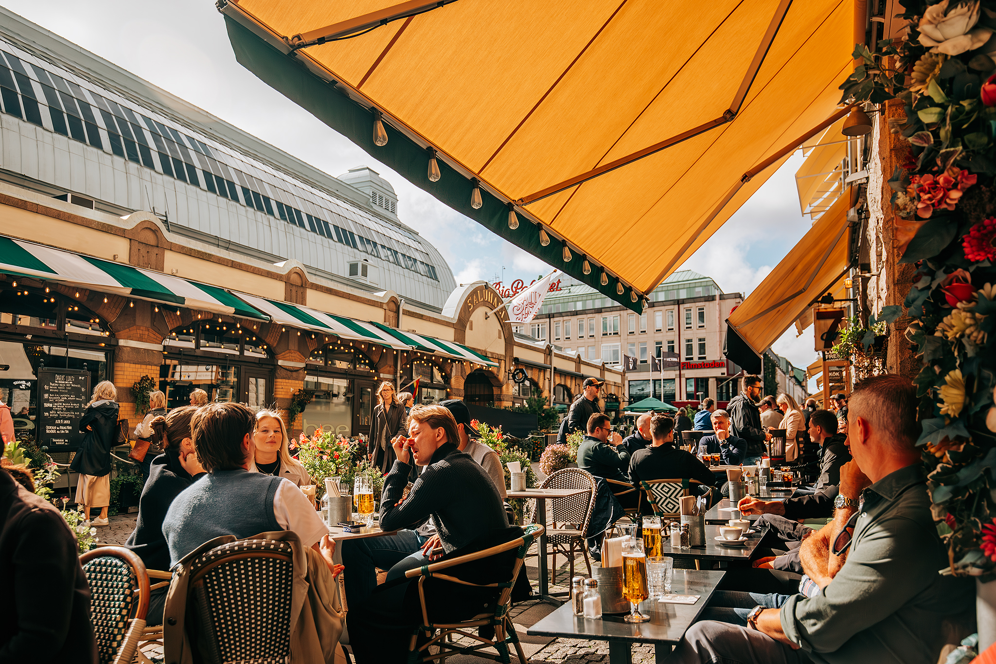 Lunch på restaurang Kungstorget​