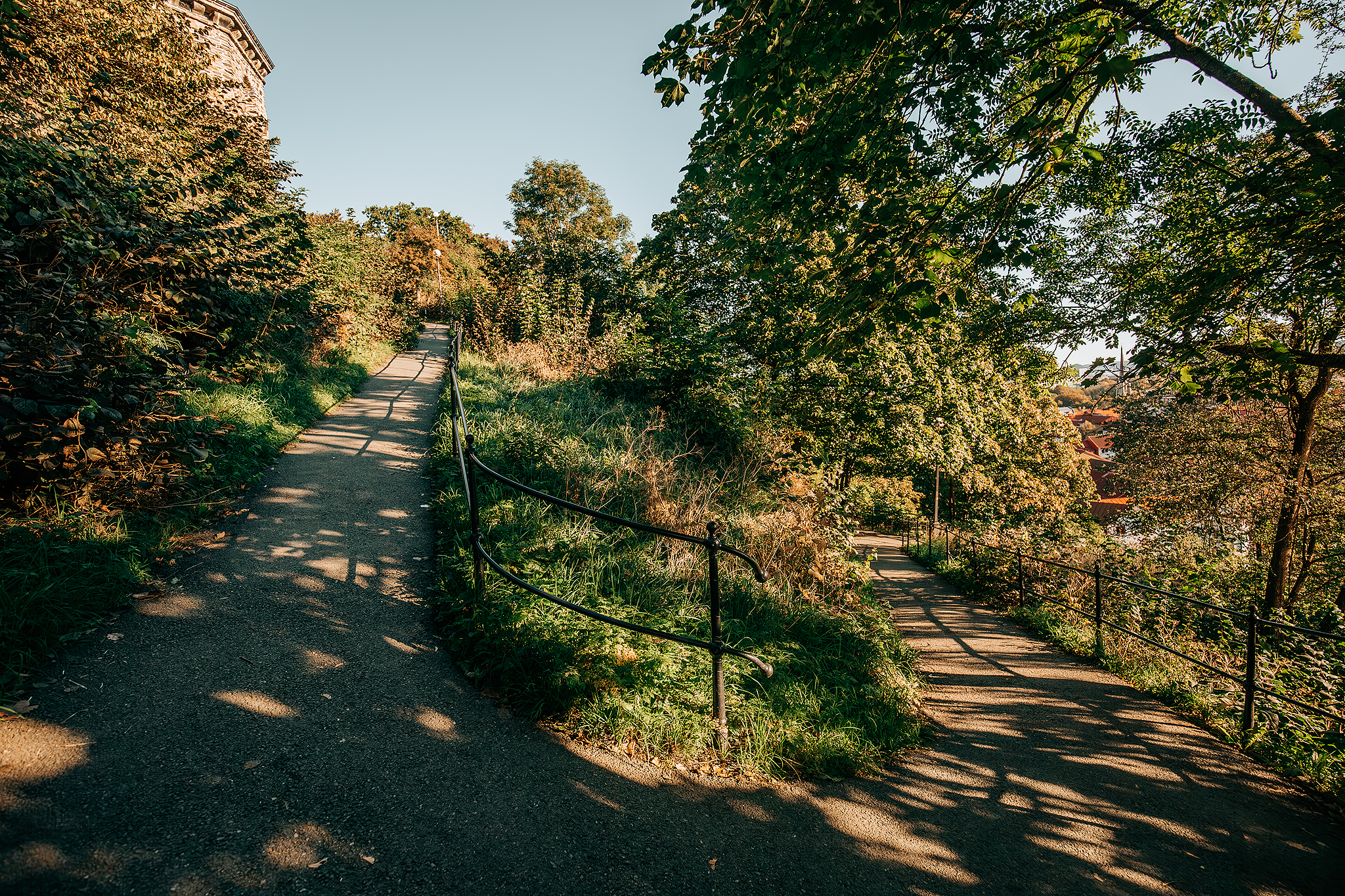 Morgonpromenad till Skansen kronan​