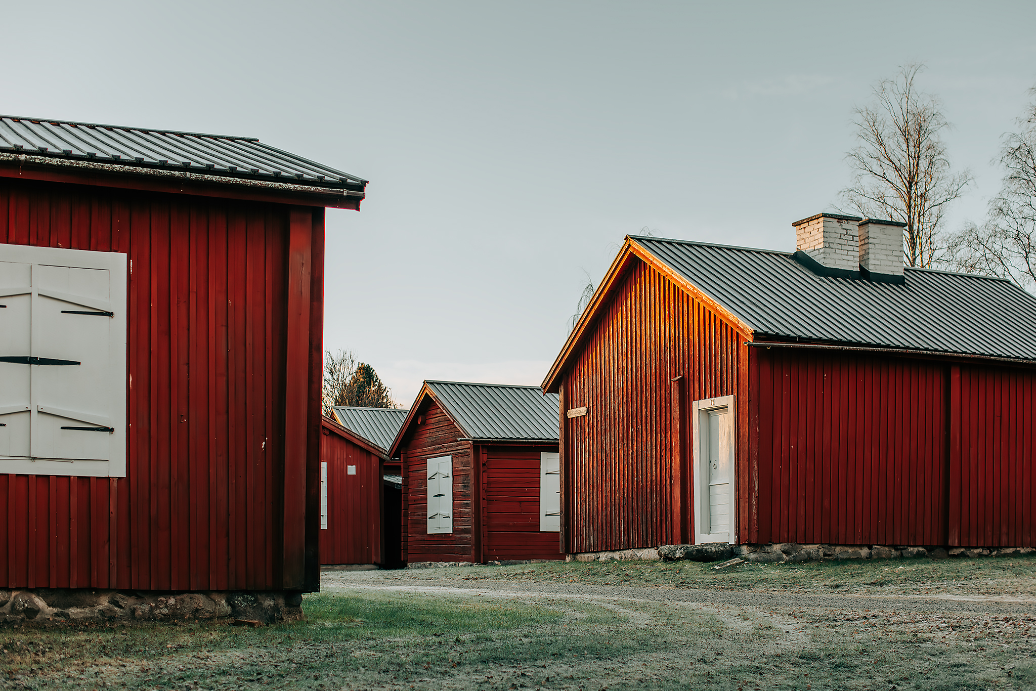 Solig höstdag i Boden​