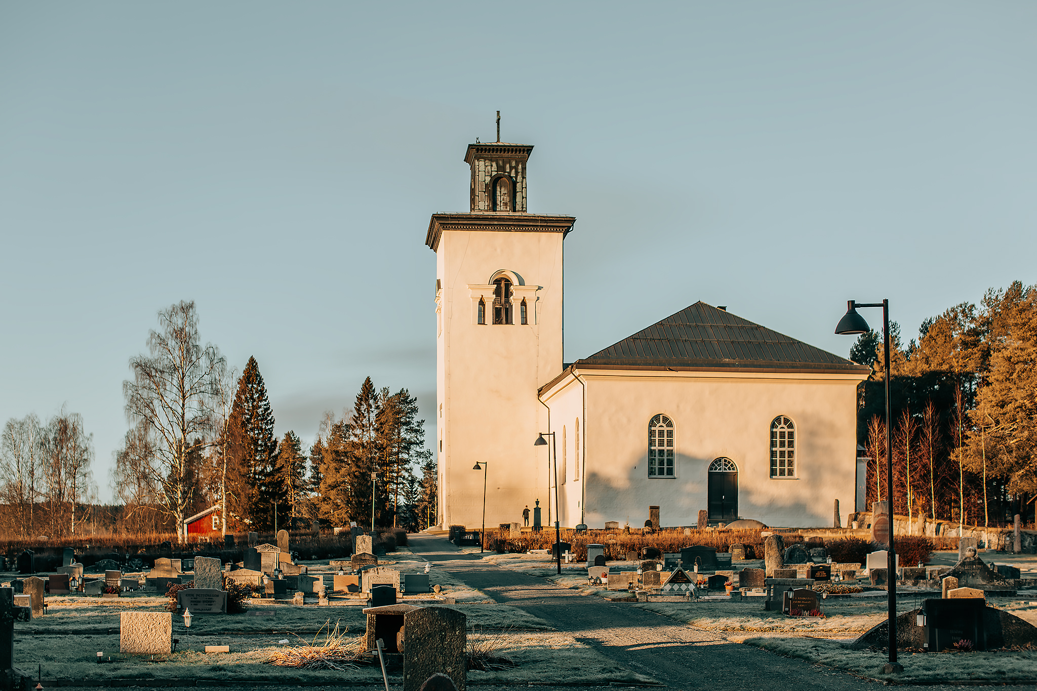 Solig höstdag i Boden​