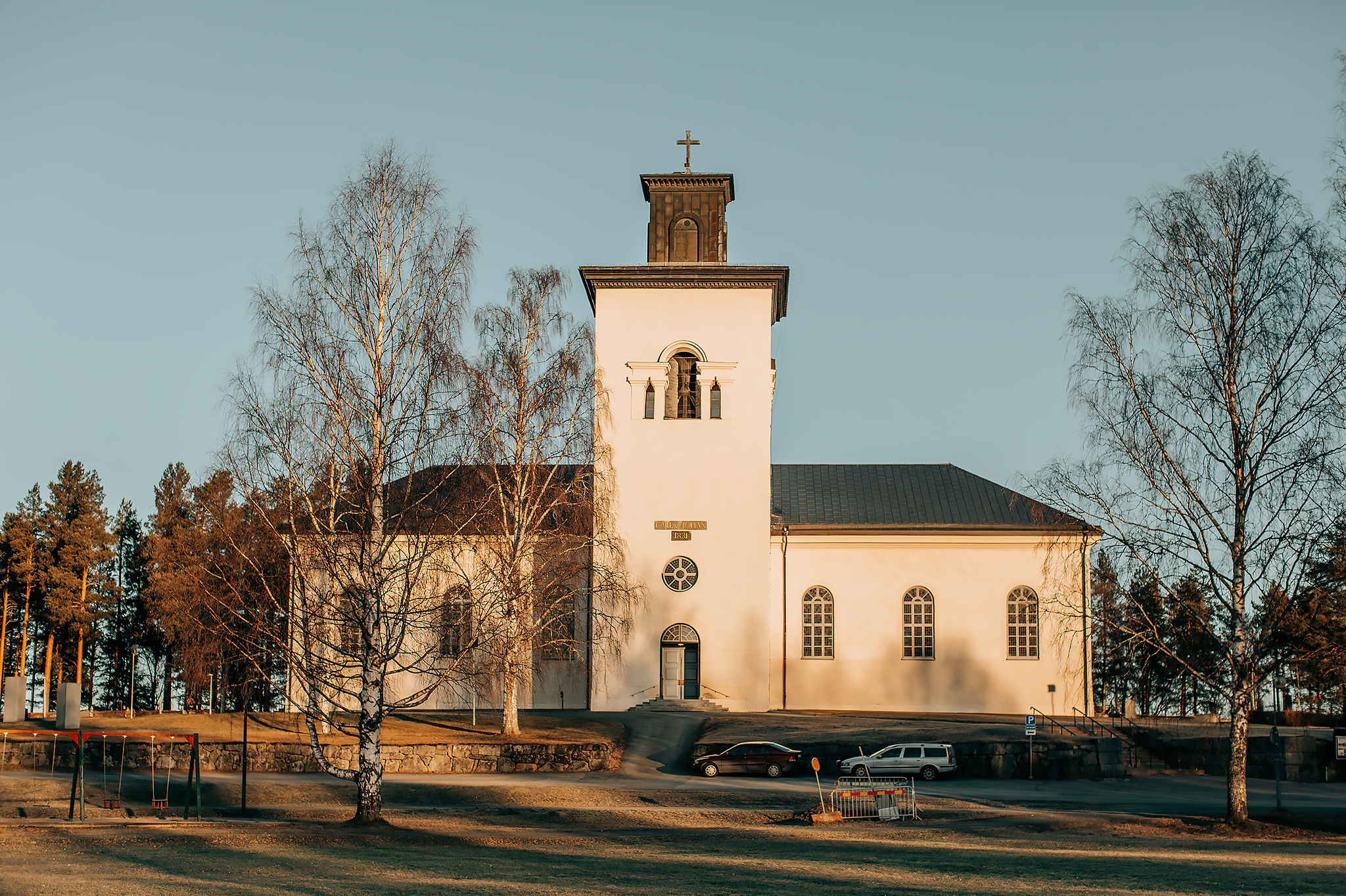 Solig höstdag i Boden​