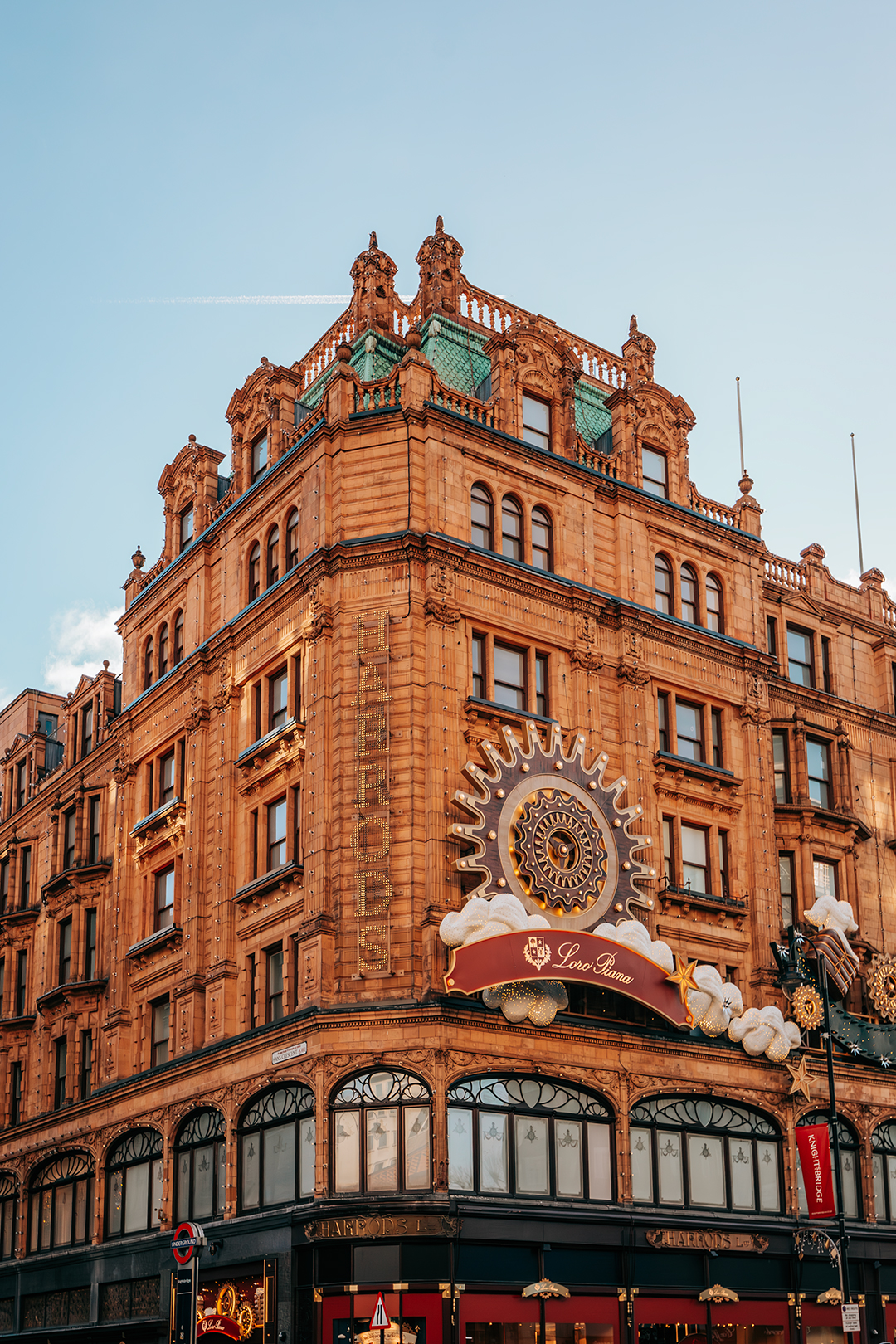 Harrods i december​