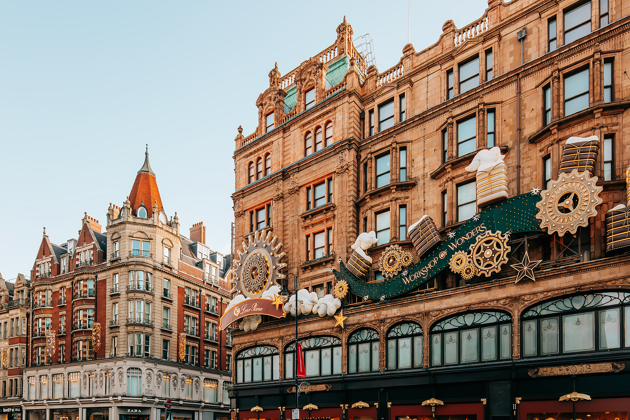 Harrods i december​