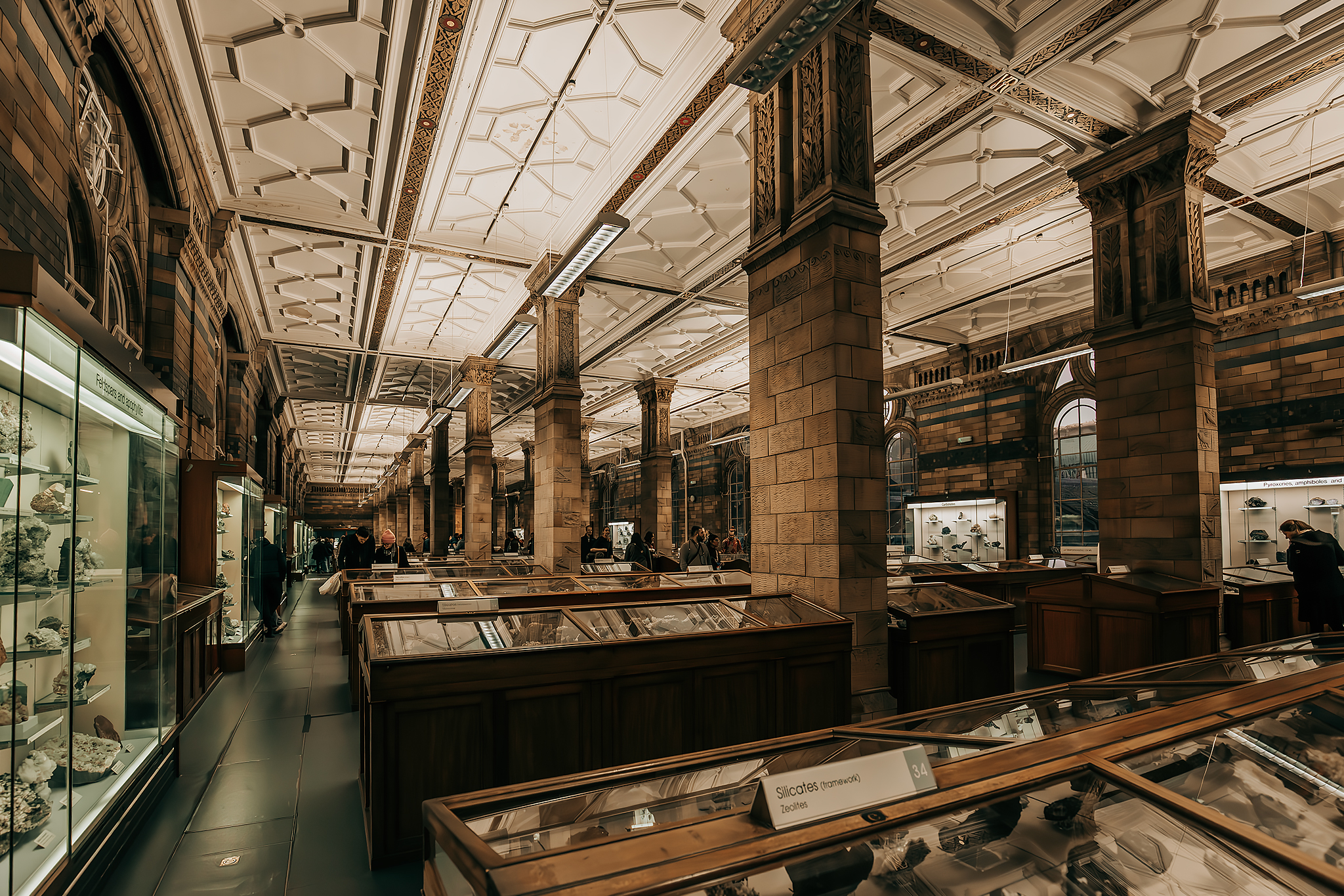 The Natural History Museum​ - Minerals gallery​